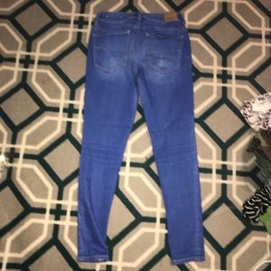American eagle blue jeans/jeggings